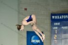 Maddy Morrison  Wheaton College Women's diver Maddy Morrison competes against Babson College, January 11, 2020. - Photo By: KEITH NORDSTROM : Wheaton, Swimming, Maddy Morrison